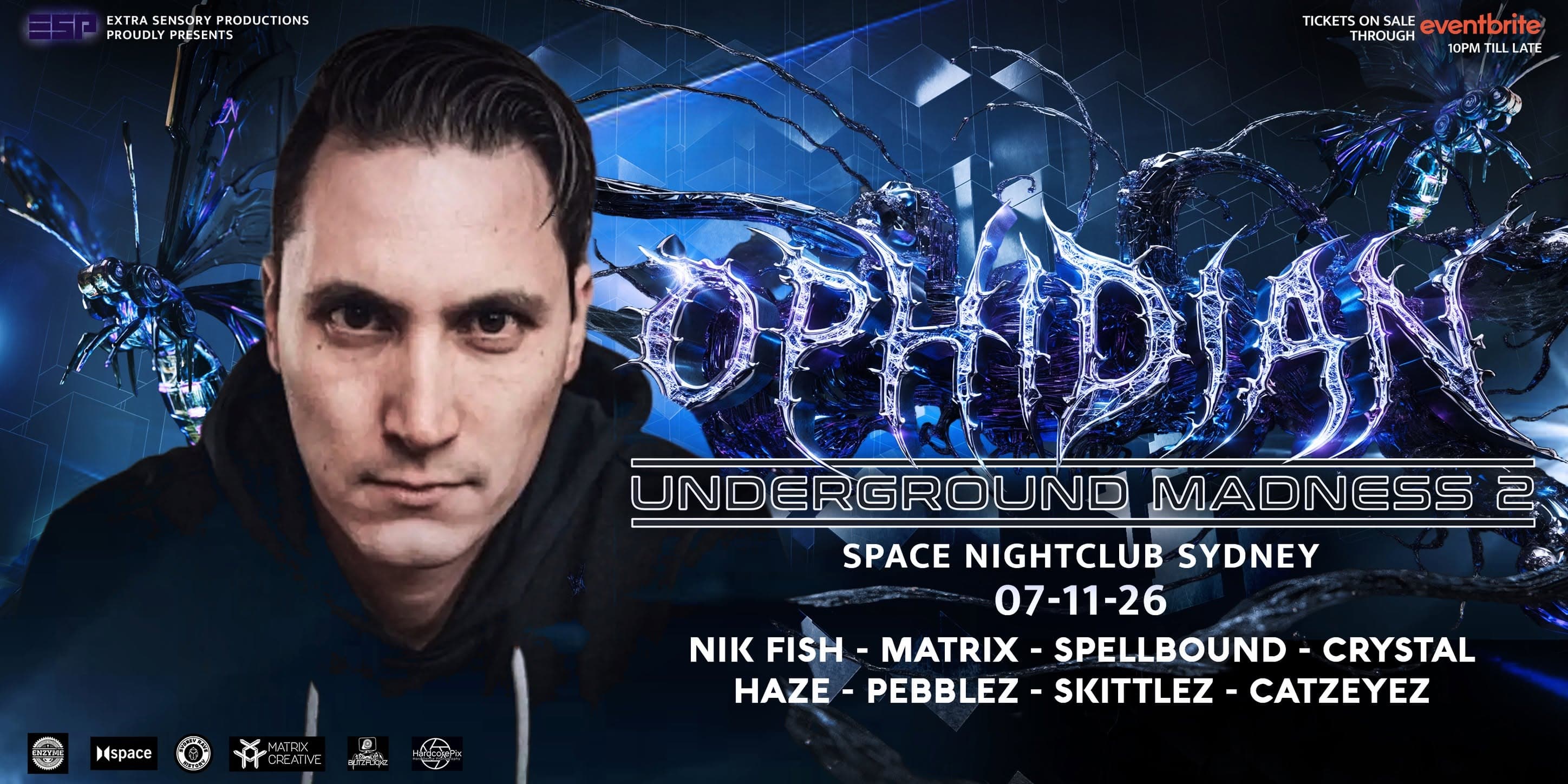 Extra Sensory Presents - Underground Madness 2 Feat. Ophidian [NL]